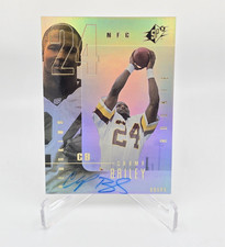 Upper Deck 1999 SPx Champ Bailey Rookie Card Auto #117 Washington Redskins NFL. rookie card picture