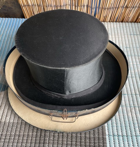 Chapeau Claque Zylinder, Zylinder Klapp Klapp Klapp - Bild 3 von 4