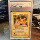Pokemon TCG Birthday Pikachu WOTC Black Star Promo #24 Holo PSA 7 (2000)
