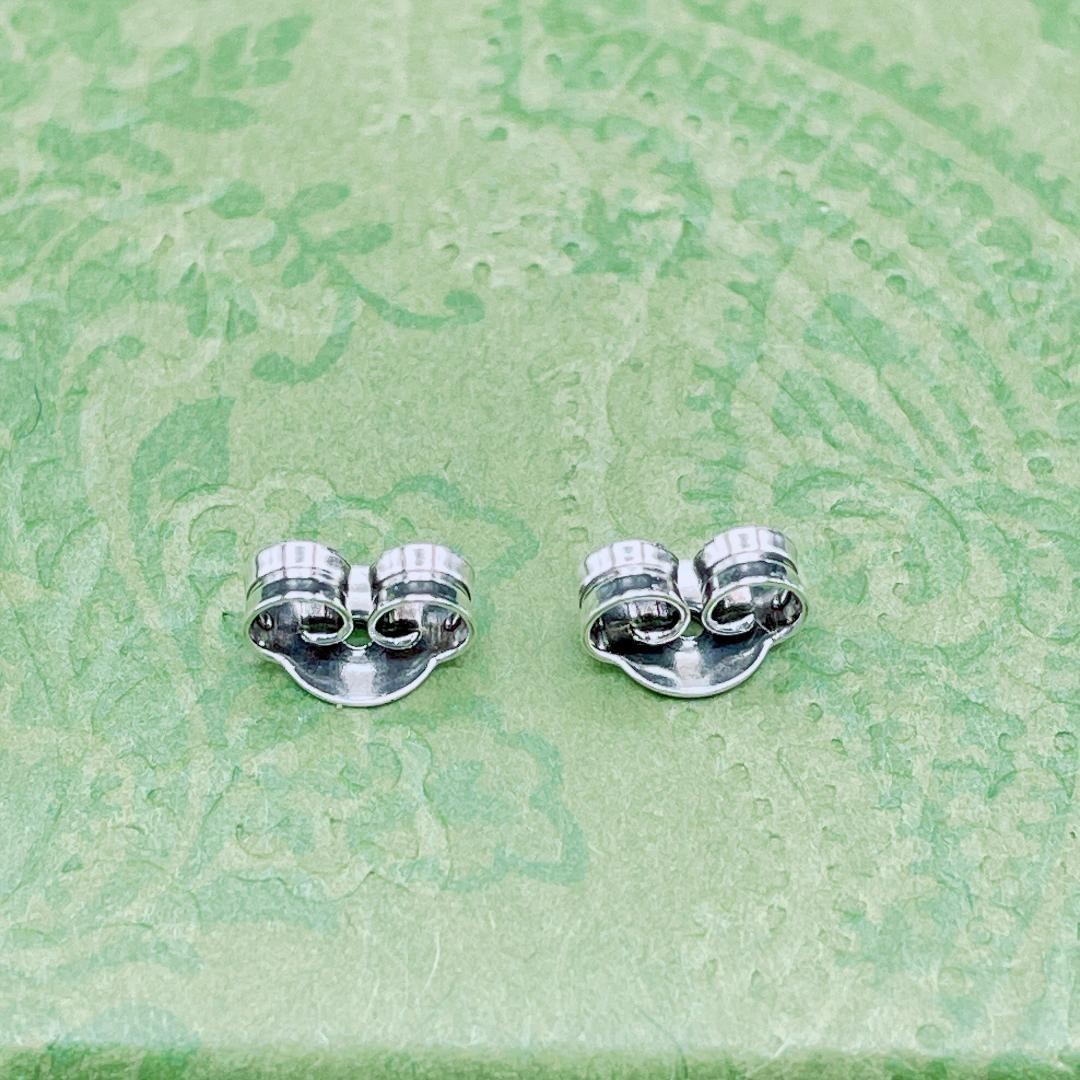 Gucci Pierced Earring Interlocking Arabesque G Ea… - image 5