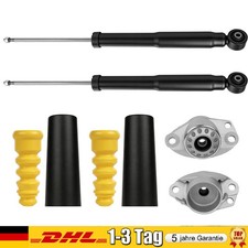 2x STOßDÄMPFER +DOMLAGER +PROTECTION-KIT HINTEN FÜR AUDI A1 8X VW FOX POLO 9N 6R