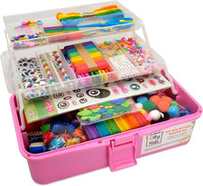 Kids Art Kit Arts and Crafts Supplies Set for Kids Ages Four to Eight
