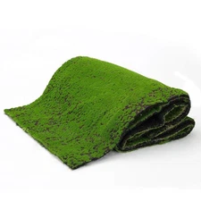 40" x 40"Artificial Moss Mat - Realistic Faux Green Moss Grass for Indoor & O...