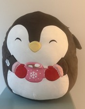 Rare Luna the Christmas Penguin 2025 Squishmallows Release Hot Cocoa 12 inch NEW