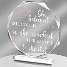 Yulejo Nurse Gifts for RN Christmas Nurses Women Light Blue 