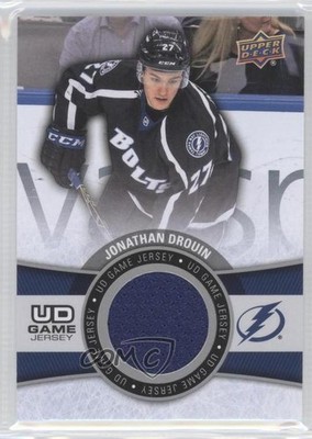 2015-16 Upper Deck UD Game Jersey Series 1 Jonathan Drouin #GJ-JD x3c