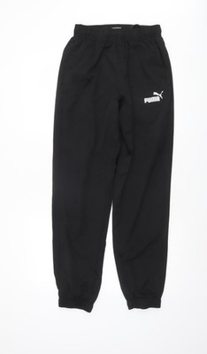 Puma Jogginghose Herren schwarz Größe S Regular Fit