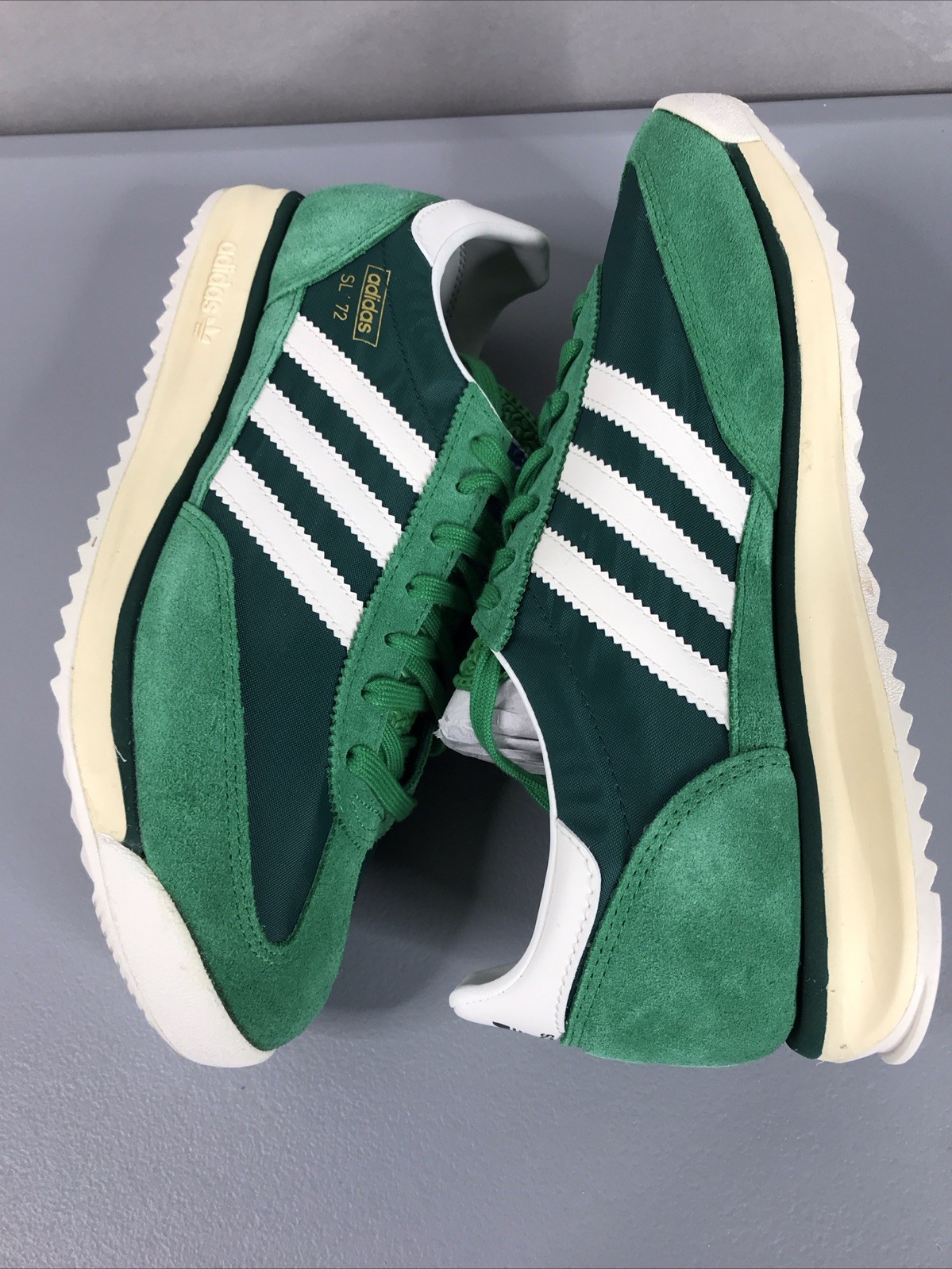 Adidas SL 72 RS Men’s Sz 11 Green Athletic Lifestyle Running Walking Casual New