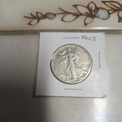 1942 Walking Liberty Half Dollar 90 Silver Extra Fine XF | eBay