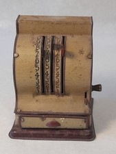 Vintage Anfoe Tinplate Cash Register Made In Germany