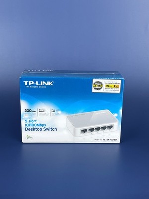 TP-LINK TL-SF1005D 5-Port 10/100Mbps Desktop Switch BRAND NEW RETAIL SEALED
