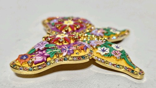 Ultra Rare Joan Rivers Limited Edition Spring Butterfly Brooch #66 Of 300 - Picture 8 of 14