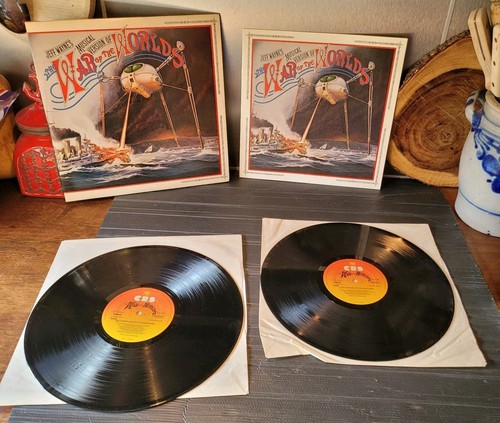 Jeff Wayne War of the Worlds Gatefold 12" Vinyl LP 1978 CBS96000 & Booklet VGC - Picture 13 of 23