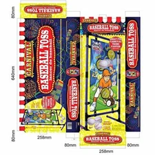 Forum Novelties Carnival Game, Baseball Toss