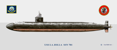 USS La Jolla SSN-701 Print US Navy | eBay