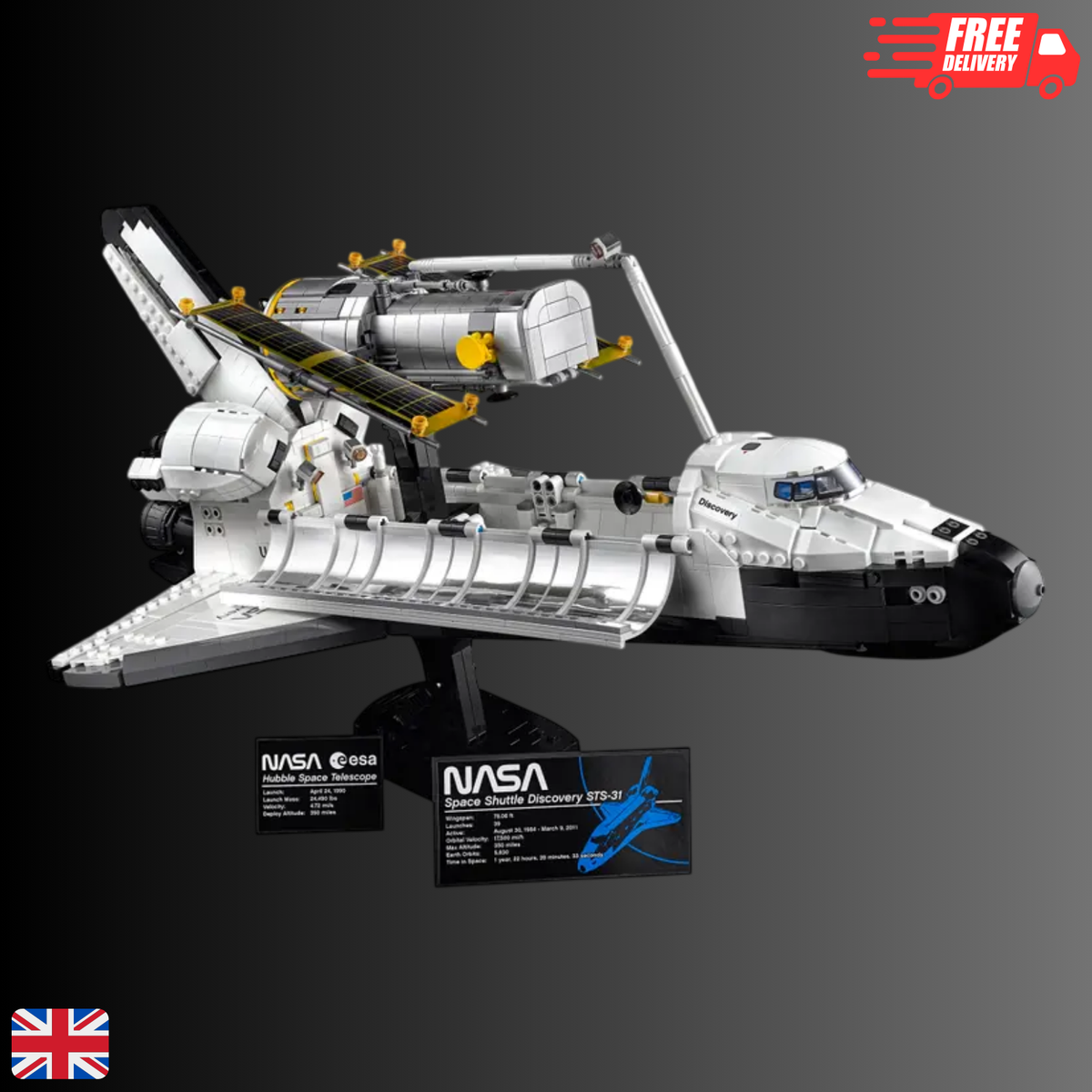LEGO Icons: NASA Space Shuttle Discovery (10283) for sale online