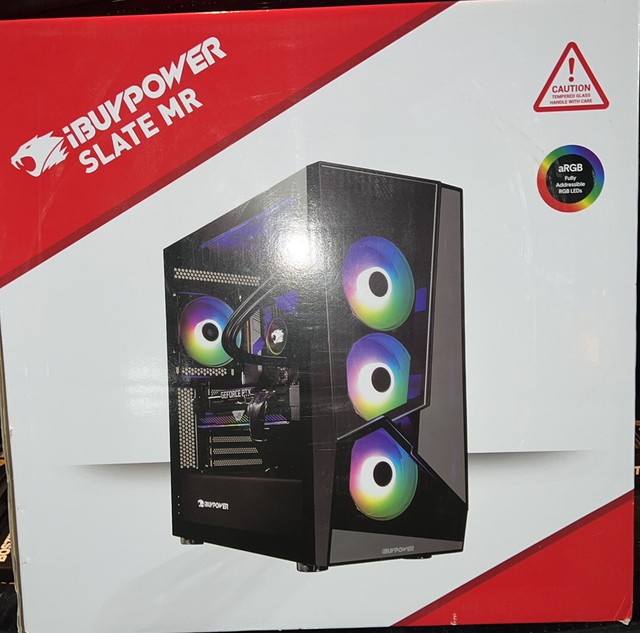 IBUYPOWER SLATE MR 203I Gaming Desktop PC Intel Core i5 11400F/ 500SSD