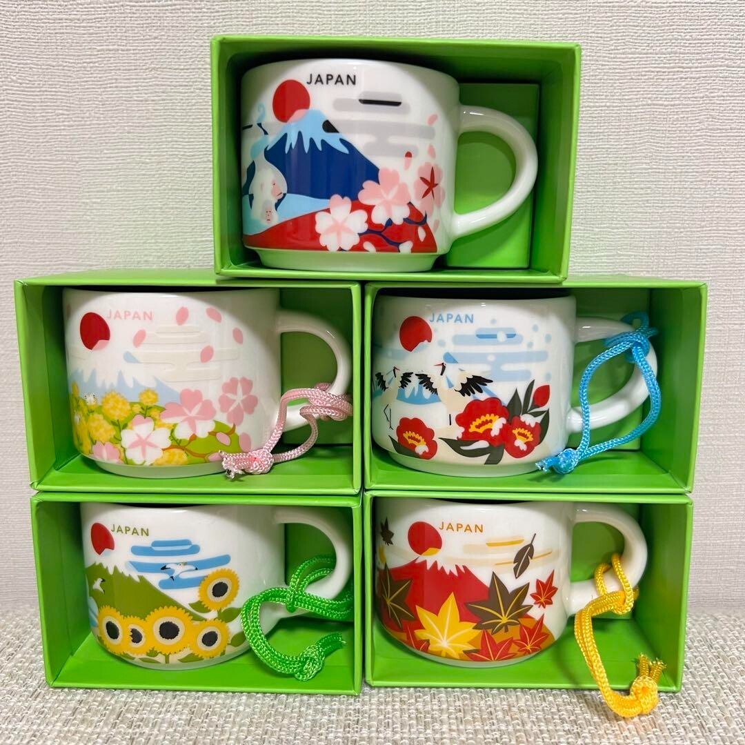 Starbucks You Are Here Collection 5個セット You Are Here Collection Japan set of 5 Starbucks mini Mug