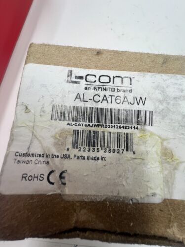 L-Com Protection contre la foudre/surtension AL-CAT6AJW 2 ports, résistant aux intempéries CAT6A - Photo 2/7