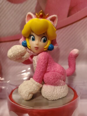 Cat Peach Amiibo Nintendo Switch Super Mario Series - Bowser