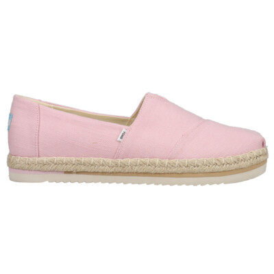 TOMS Alpargata Rope Espadrille Slip On  Womens Pink Flats Casual 10017845T