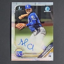 2019 Bowman Chrome Prospect Autograph #CPAGC Gabriel Cancel 1st RC Rookie