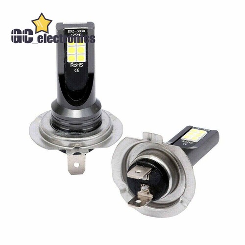2PCS H7 LED Headlight Conversion 110W 30000LM 6000K Error Free Canbus Bulb A3GS - Foto 5 di 9