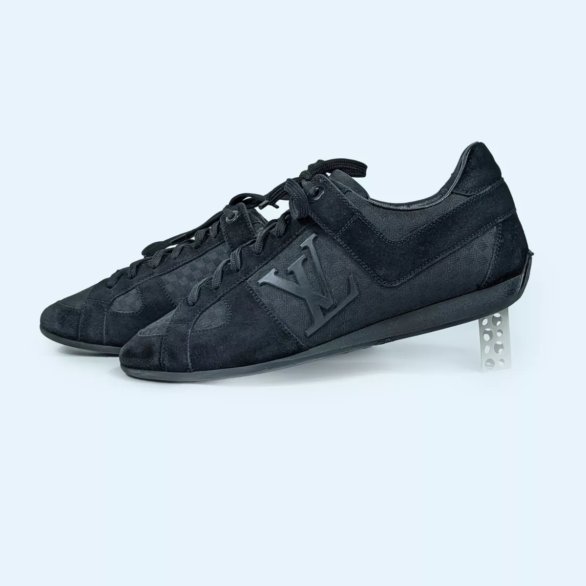 louis vuitton sneakers all black