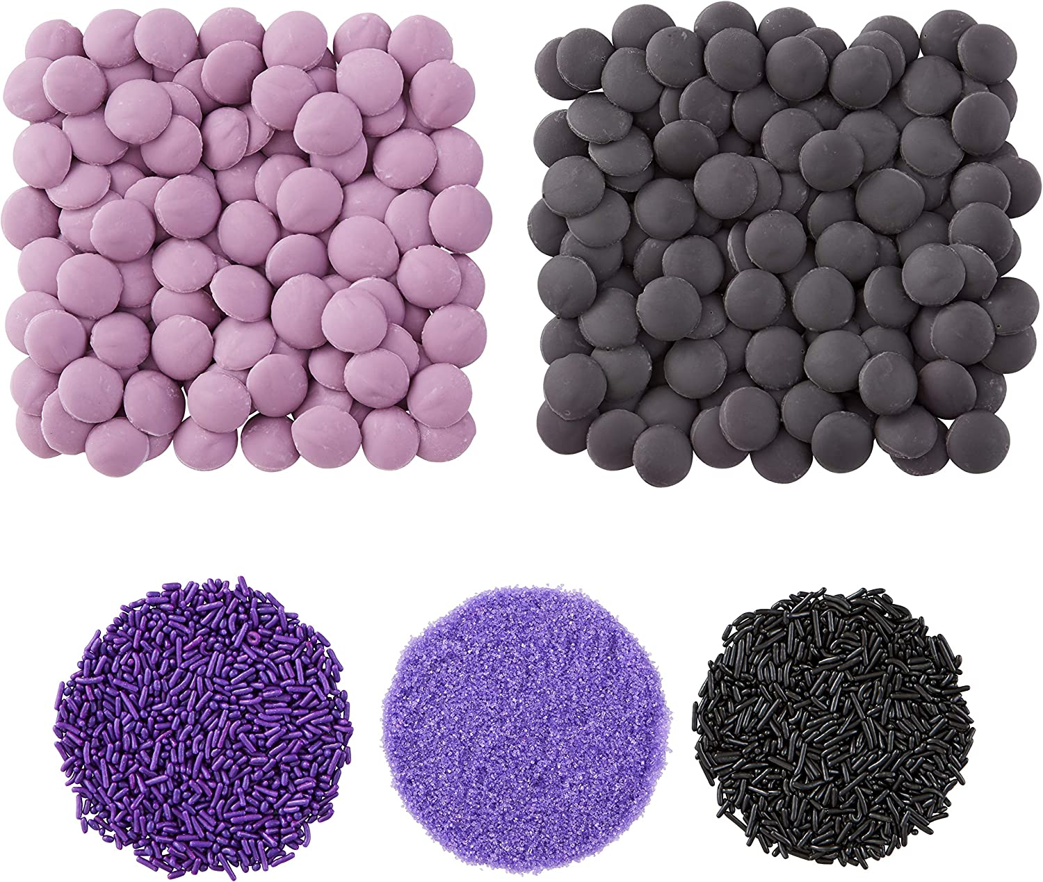 Purple and Black Candy Bark Set, 5-Piece (Packaging May Vary 