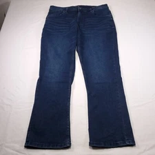 The Perfect Jean NYC Bootcut Jeans Mens 38x30 Blue Denim Designer