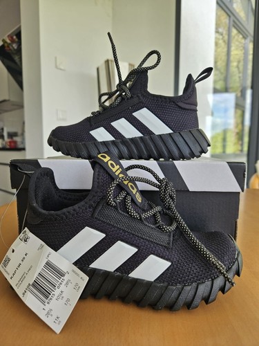 Adidas Kaptir 3S Kinder Laufschue schwarz Größe 28.5
