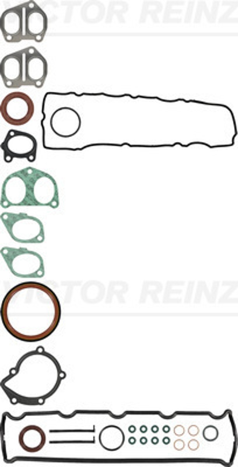 Jeu de joints Citroën 1.9D pour réparer les fuites d'huile moteur DW8