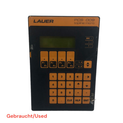 LAUER PCS 009 topline micro Bedienkonsole/Operator Panel PG 009.204.1