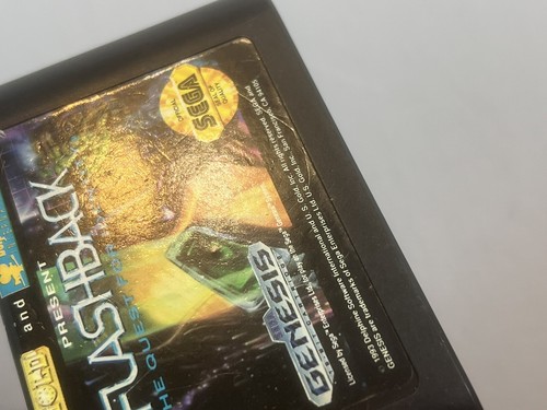 Flashback: The Quest For Identity (Sega Genesis) Cart & Case, No Manual - Tested - Picture 10 of 10
