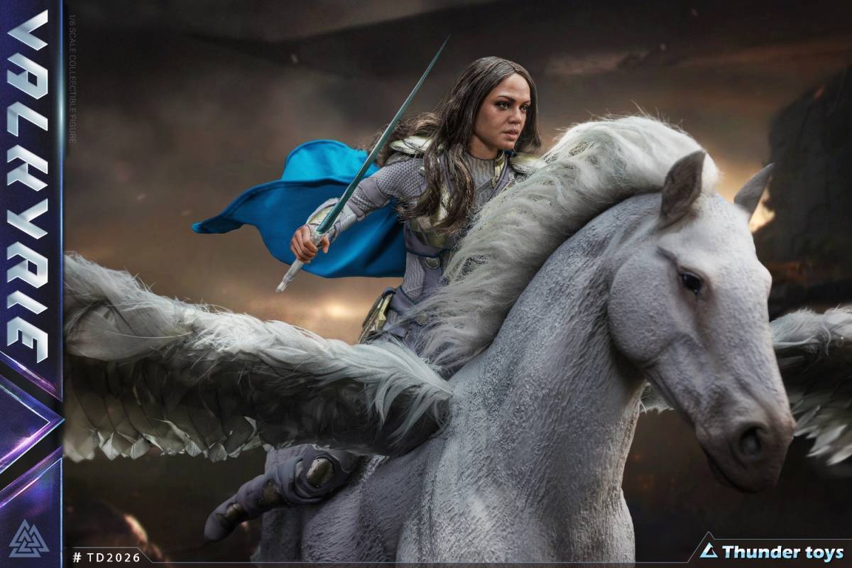 Thunder Toys 1 6 Pegasus Valkyrie Cheval de guerre exclusif