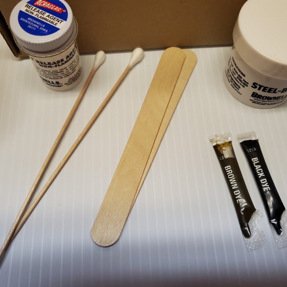 Brownells SteelBed Firearms Bedding Compound eBay