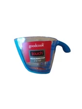 Good Cook 20344 Measuring Cup, 1/4 Cup, Assorted Color