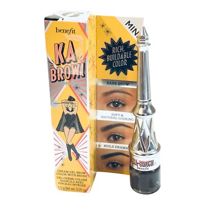 BENEFIT KA BROW CREAM GEL BROW COLOR WITH BRUSH 0.1 oz #6