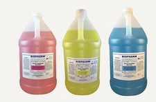 Biopharm pH Calibration Solution 3-Pack 1 Gallon Each pH 4, pH 7 & pH 10 NIST Tr