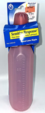 VTG Vintage Evenflo 2001 Baby Bottle Plastic Sensitive Response 8oz Latex Nipple