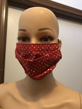 cloth face mask washable.Beautiful Double Cloth Face Mask