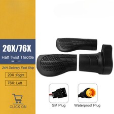 Half Twist Throttle E-Scooter E-Bike Throttle 3Pin Waterproof SM Connector