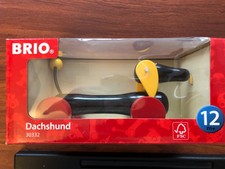brio pull along dachshund