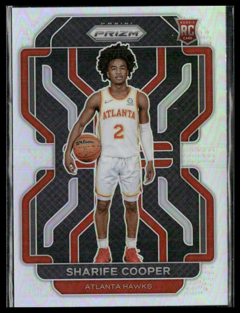 2021-22 Panini Prizm #280 Sharife Cooper Silver Atlanta Hawks