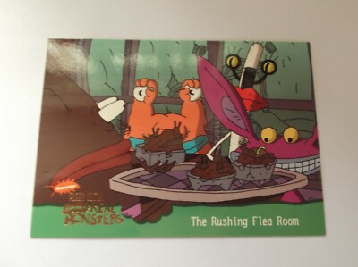 Fleer Ultra: Aaahh!! Real Monsters ''THE RUSHING FLOH ROOM'' #69 Sammelkarte