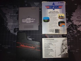 Top Gun (Nintendo Entertainment System NES, 1987) - Complete - CIB