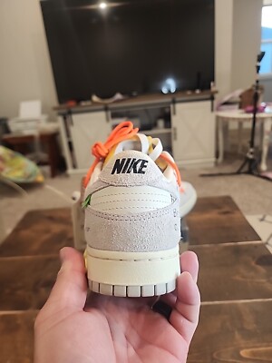 dunk low off white lot 12