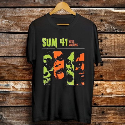 SALE Sum 41 Band Still Waiting Gift For Holiday T Shirt Full Size S-5XL