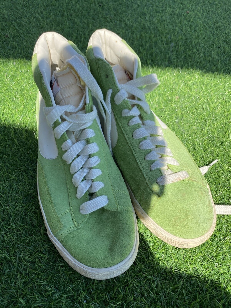 lime green nike blazer