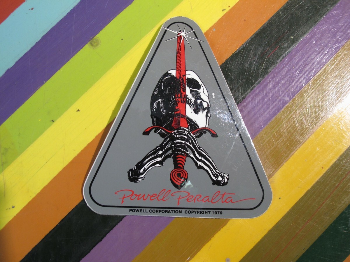 vtg 1980s 1990s Powell Peralta skateboards sticker - Rippers vtg 1980s 1990s Powell Peralta skateboards sticker - Rippers